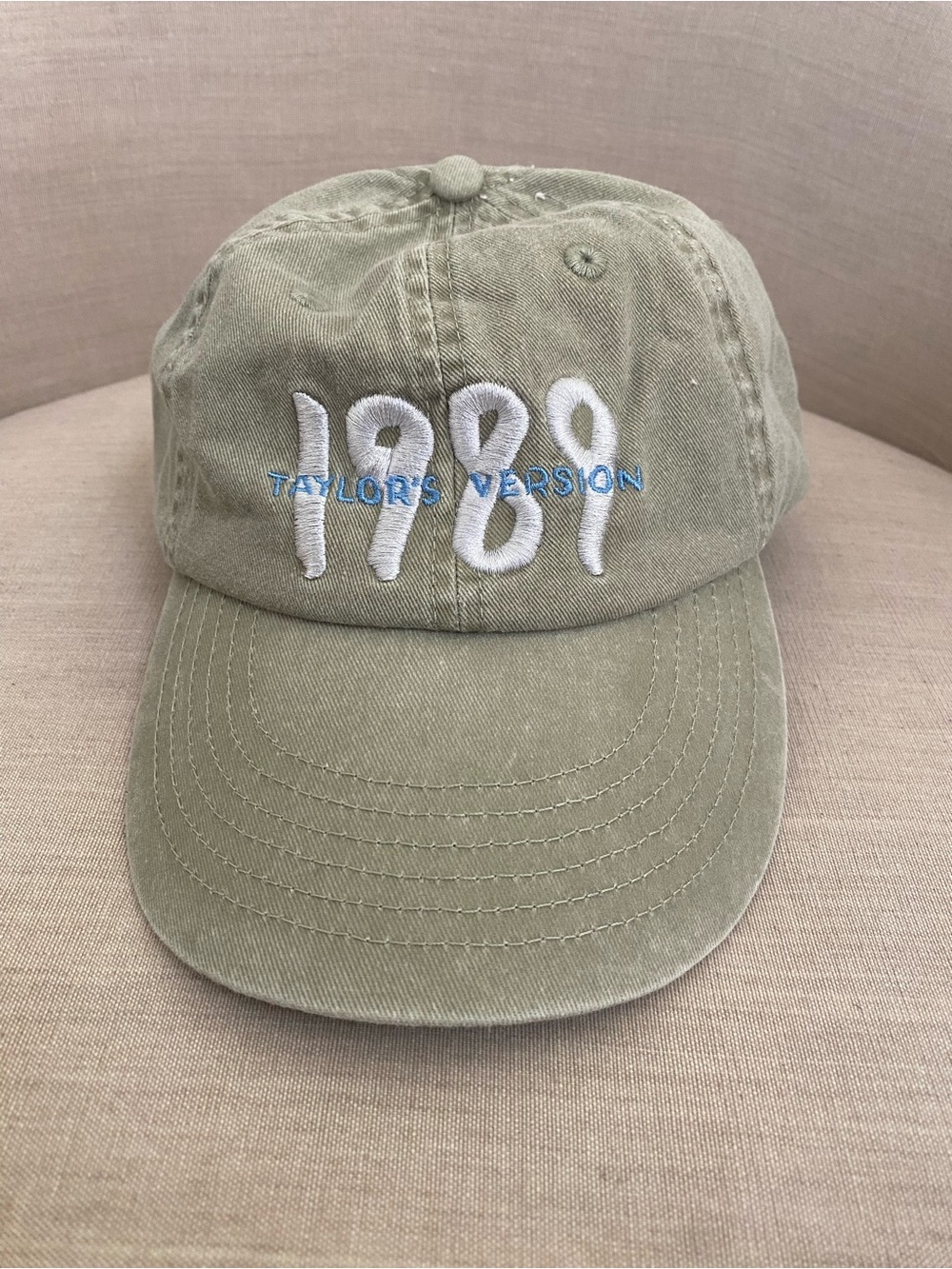 Taylor Swift Olive '1989 Taylor's Version' Baseball Cap